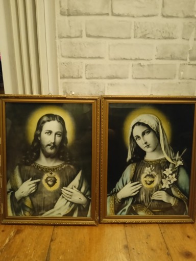 Zdjęcie oferty: Obrazy Jezus i Maryja 