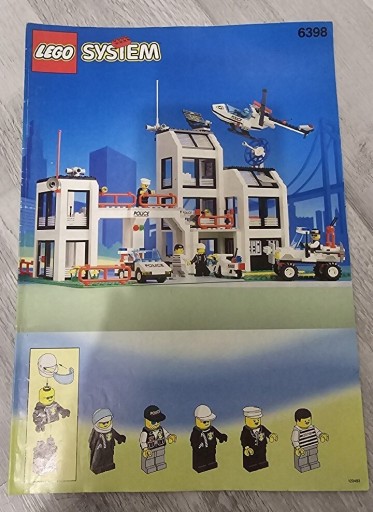 Zdjęcie oferty: LEGO TOWN 6398  sama instrukcja 