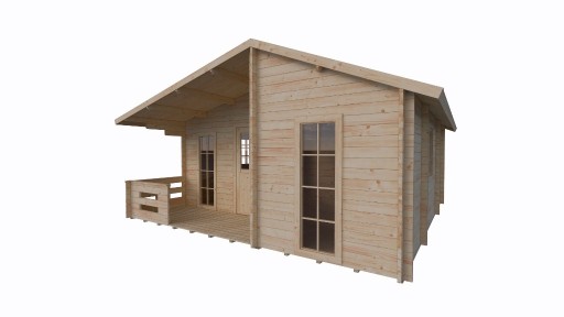Zdjęcie oferty: Dom drewniany - CHABER V 600x600 33,6 m2 