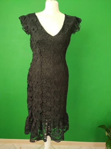 Zdjęcie oferty: Sukienka mała czarna koronka Reserved