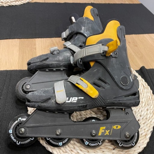 Rolki BAUER FX1 z kompletem nowych kółek Rokietnica Kup teraz na Allegro Lokalnie