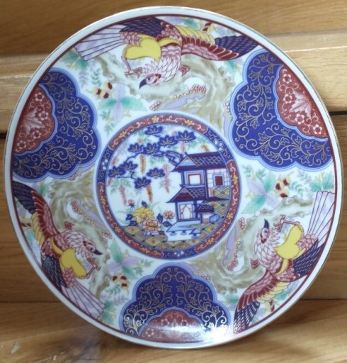 Zdjęcie oferty: Talerz Imari Ware Japan zdobiony porcelana