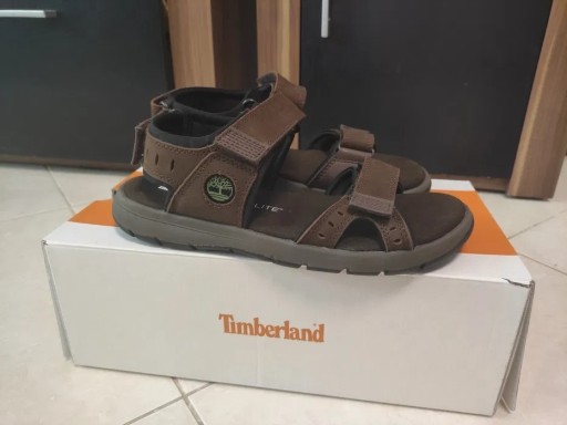 Zdjęcie oferty: Oryginalne Skórzane Sandały Timberland