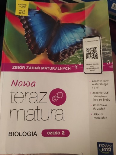 Zdjęcie oferty: Nowa teraz matura biologia cz. 2