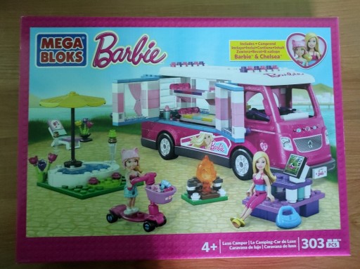 Zdjęcie oferty: Mega Bloks Barbie Luksusowy Kamper 80293
