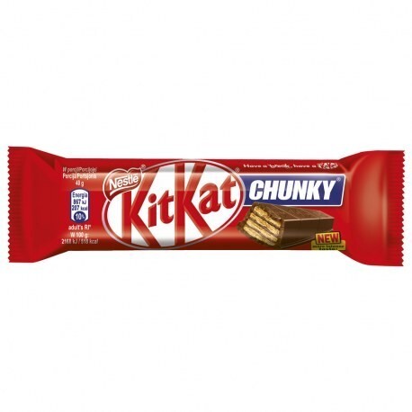 Zdjęcie oferty: Baton KITKAT CHUNKY 20 SZTUK + 3 GRATIS