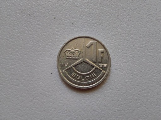 Zdjęcie oferty: 1 frank 1989 Belgia