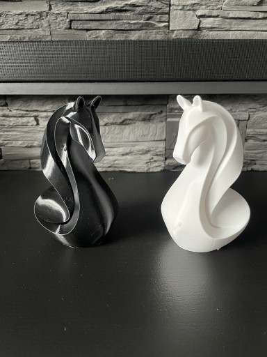 Zdjęcie oferty: Koniki ozdobne 3D dwa kolory