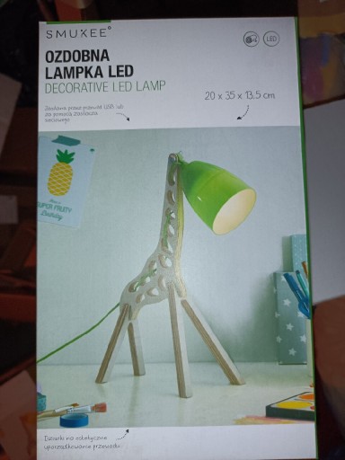 Zdjęcie oferty: Lampka dziecięca żyrafa LED
