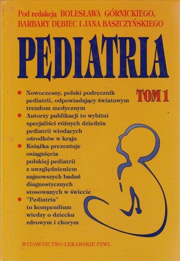 Zdjęcie oferty: Pediatria Górnicki 2 tomy jak nowe 2002
