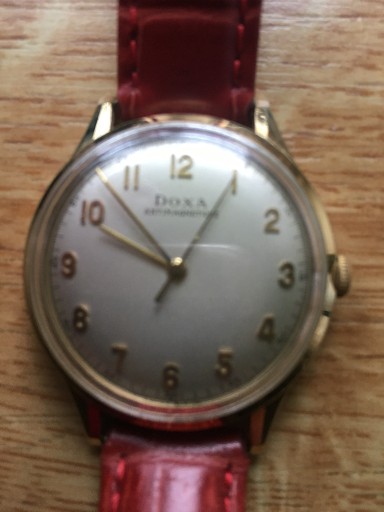Zdjęcie oferty: Zegarek doxa złota