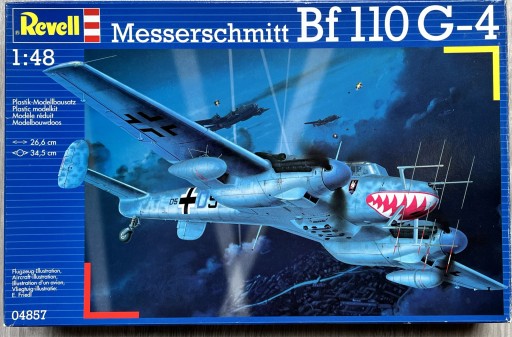 Zdjęcie oferty: Messerschmitt Bf110 G-4 Revell 1/48
