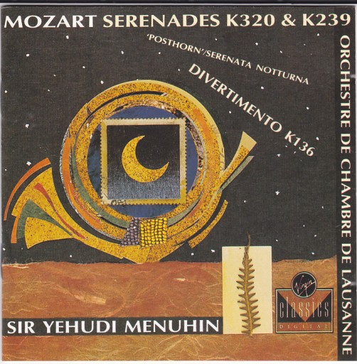 Zdjęcie oferty: Mozart / Serenades / O. de Chambre de L. Y.Menuhin
