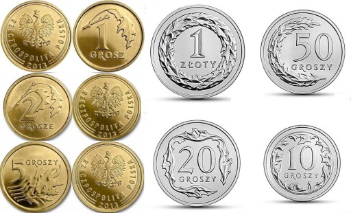 Zdjęcie oferty: Royal Mint 2013 + 10,20,50 1zł 2019 stal powlekana