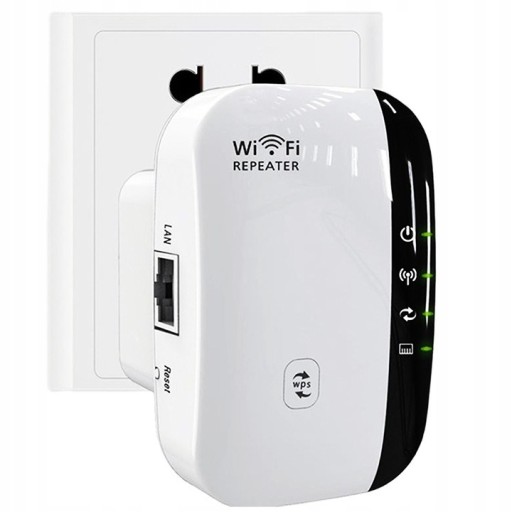 Zdjęcie oferty: Wzmacniacz Sygnału MOCNY Wi-Fi 300Mbps WPS 2.4GHz
