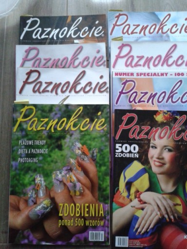 Zdjęcie oferty: Czasopismo PAZNOKCIE 12 numerów