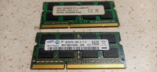 Zdjęcie oferty: Pamięć DDR3 2x4GB (8GB) HYNIX\Samsung