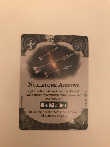 Zdjęcie oferty: Wh Underworlds Nullstone Arrows altern. karta
