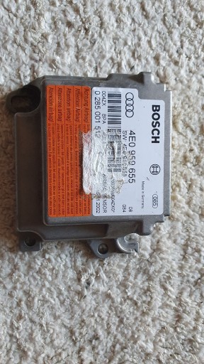 Zdjęcie oferty: Sensor poduszek Audi A8 D3 100% sprawny 4E0959655