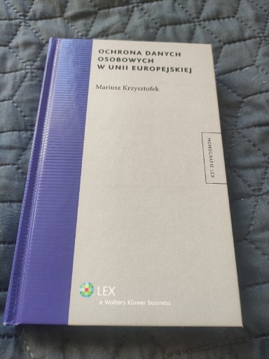 Zdjęcie oferty: Ochrona danych osobowych w Unii Europejskiej 