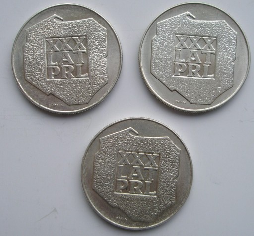 Zdjęcie oferty: 200 złotych 1974 XXX LAT PRL 3 sztuki, st. 2