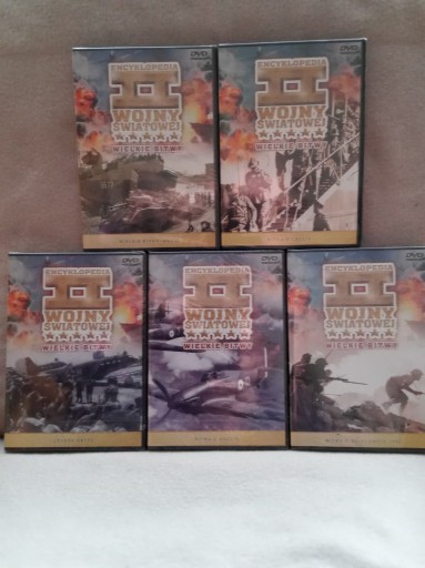 Zdjęcie oferty: Historia II Wojny światowej DVD.