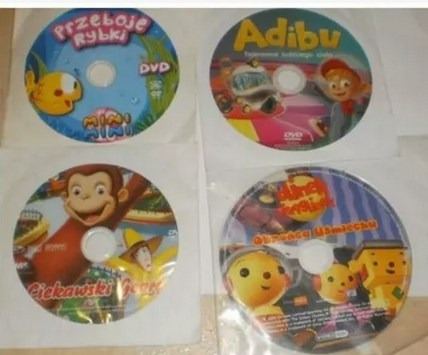 Zdjęcie oferty: płyty cd i dvd dla dzieci