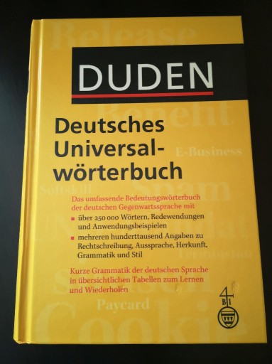 Zdjęcie oferty: Duden - Deutsches Universalwörterbuch