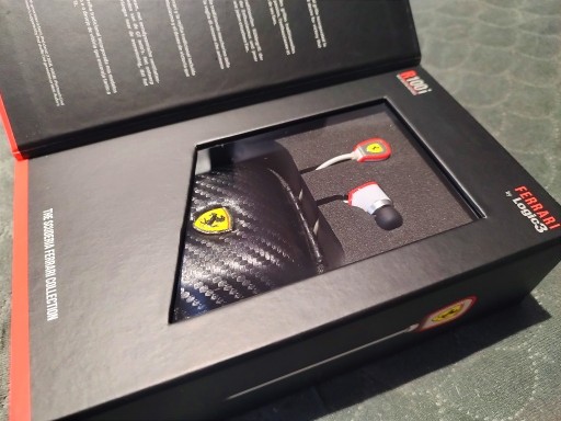 Zdjęcie oferty: Ferrari Scuderia by Logic3 Oryginalne słuchawki