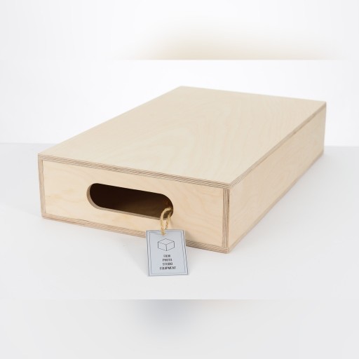 Zdjęcie oferty: Skrzynia ze sklejki Apple box HALF 50x30x10cm