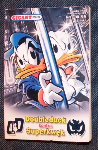 Zdjęcie oferty: Komiks Gigant - Doubleduck kontra Superkwęk