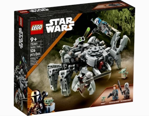 Zdjęcie oferty: LEGO # 75361 Pajęczy czołg - Spider Tank  NOWE! 9+