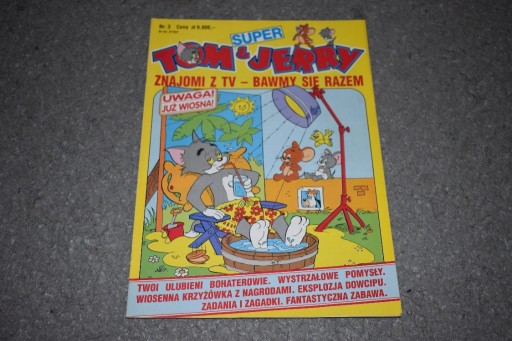 Zdjęcie oferty: Super Tom Jerry 3 Znajomi z TV komiks lata 90 BDB