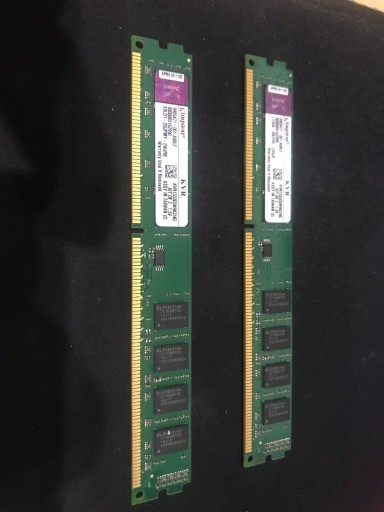 Zdjęcie oferty: Pamięć RAM DDR3 1333 Mhz 4G 2 x 2GB Kingston