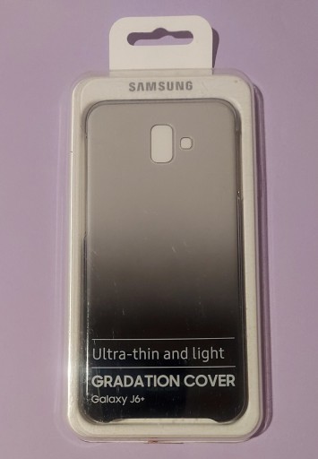 Zdjęcie oferty: Samsung Galaxy J6+ Gradation Cover Czarny