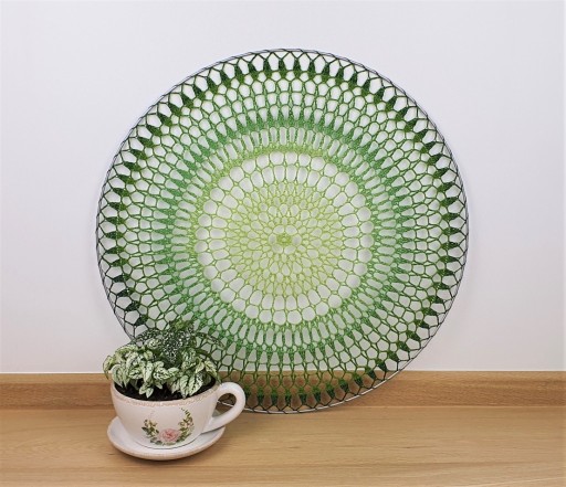 Zdjęcie oferty: Mandala 60 cm w odcieniach zieleni