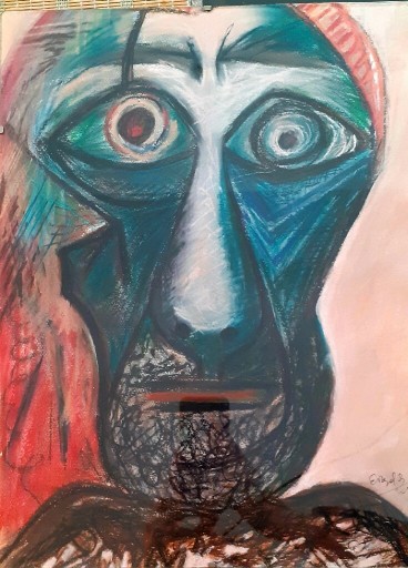 Zdjęcie oferty: Picasso autoportret,pastel