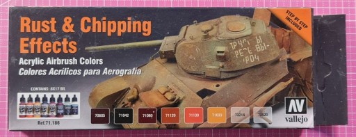 Zdjęcie oferty: Vallejo Set Rust and Chipping Effects 71.186