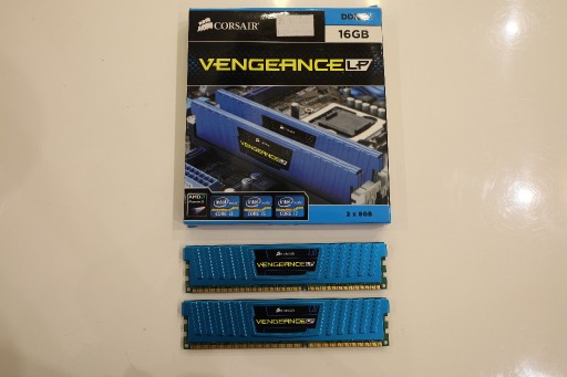 Zdjęcie oferty: Pamięć RAM DDR3 Corsair Vengeance LP 16GB 2x8 