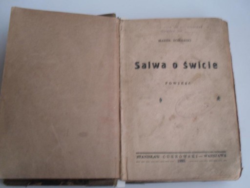 Zdjęcie oferty: Marek Romański -- SALWA O ŚWICIE (1935r