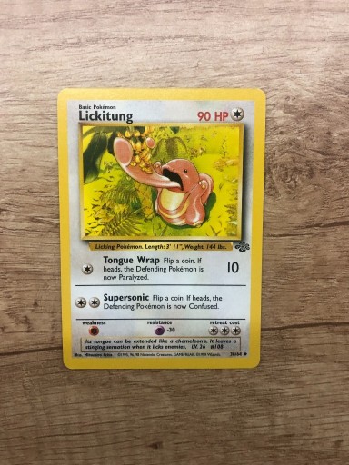 Zdjęcie oferty: Karta Pokemon Lickitung Jungle 38/64