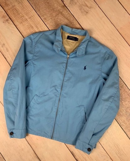 Zdjęcie oferty: Kurtka Harringtonka Ralph Lauren Baby Blue Unikat