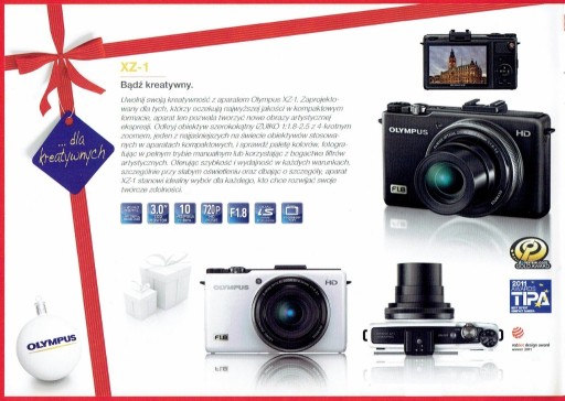 Zdjęcie oferty: OLYMPUS - katalog aparatów na 2010 rok