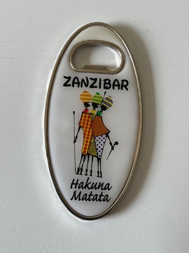 Zdjęcie oferty: Magnes na lodówkę - otwieracz Zanzibar