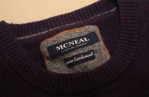 Zdjęcie oferty: Sweter męski wełna wełniany McNeal rozm. S