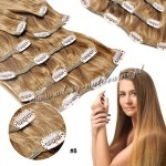 Zdjęcie oferty: Włosy doczepiane Naturalne Clip in 65g 7 taśm 53cm