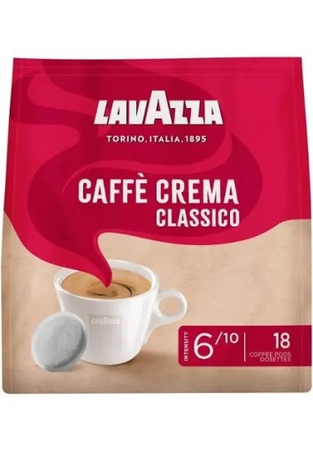 Zdjęcie oferty: Kawa w saszetkach Lavazza Cafe Crema Clasico 18szt