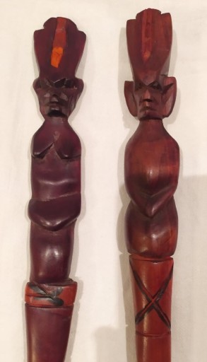 Zdjęcie oferty: Rzeźby drewniane włócznie afrykańskie 