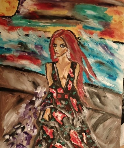 Zdjęcie oferty: Obraz olejny na płótnie 50 40 