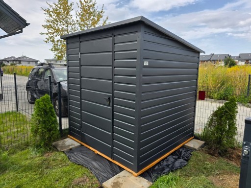 Zdjęcie oferty: Domek ogrodowy 2x2 grafit MAT + podłoga, kolory, wymiary TRANSPORT GRATIS 